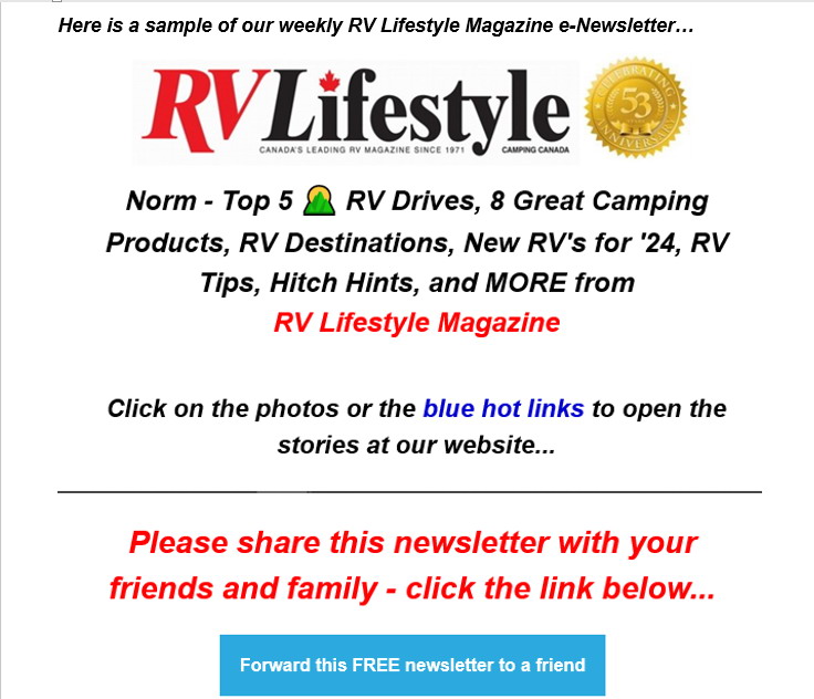 RV Newsletter