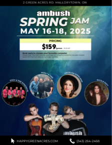 Ambush Spring Jam at Green Acres May 16-18 2025