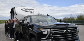 A visit to the GM Canada McLaughlin Test Track for the Chevrolet Trailering Boot Camp