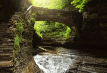 Exploring Watkins Glen State Park Mile Point Bridge