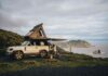 Overland car top camper on display at the Torointo Sportsmen's Show March 13 - 16, 2025