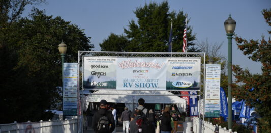 The 2025 Hershey RV Show is on from September 10 - 14, 2025 at the Giant Center, Hershey PA. See the exhibitor list, and buy tickets online at https://www.largestrvshow.com/