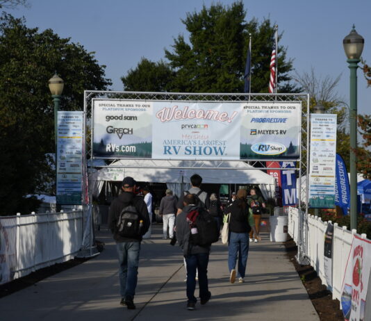 The 2026 RVs debuted at the Hershey RV Show The 2025 Hershey RV Show is on from September 10 - 14, 2025 at the Giant Center, Hershey PA. See the exhibitor list, and buy tickets online at https://www.largestrvshow.com/
