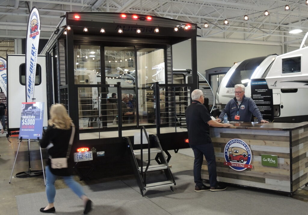 Sam Parks and the team from Camp-Out RV brought a range of 2026 models, including the RV Care exclusive Northern Spirit trailers and the Canadian-made Northern Lite truck campers to the Toronto Fall RV Show.