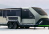 Evotrex PG5 Debuts at CES 2026 The all-electric Evotrex PG5 travel trailer debuted at the CES 2026 show in Las Vegas.