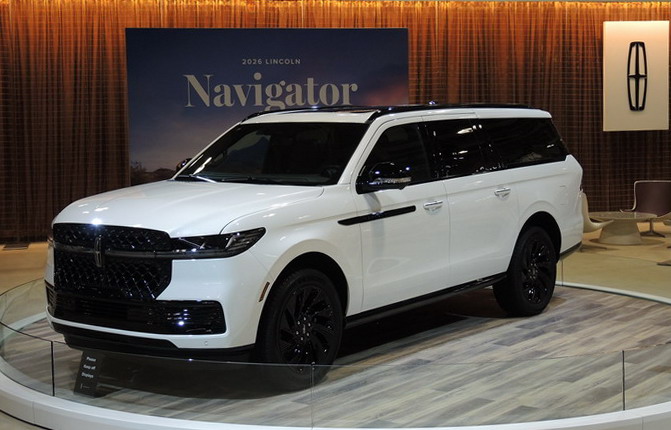 The 2026 Lincoln Navigator - full size luxury SUV.