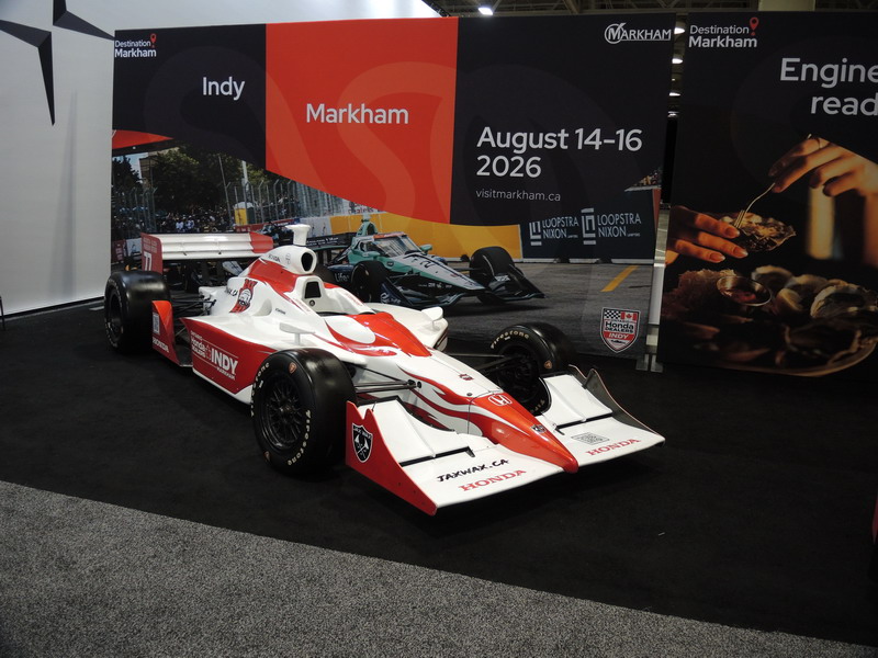 The annual Toronto Indy race has moved to Markham, about 30 minutes northeast of downtown Toronto.