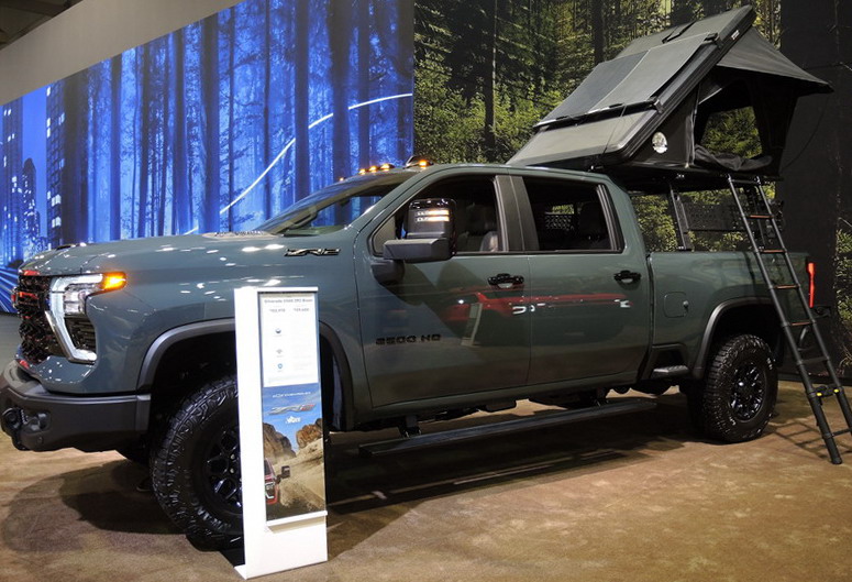 Chevy Silverado 2500 ZR2 Bison, on display at the Canadian International AutoShow in Toronto, February 13 - 22, 2026.