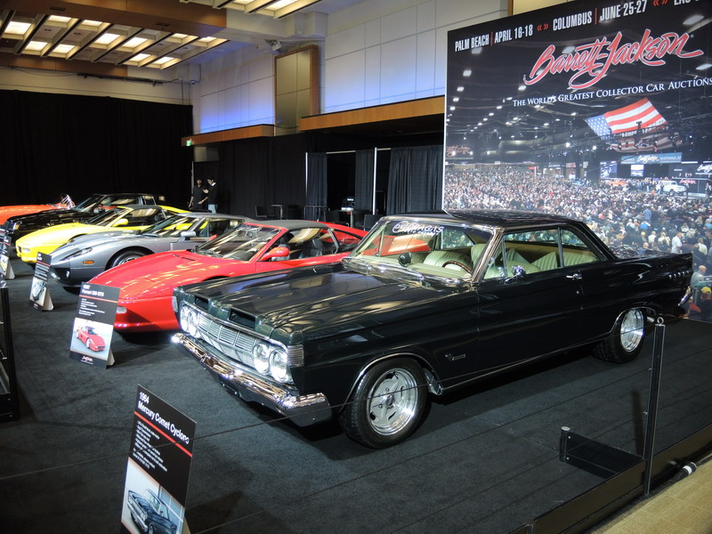 The Barrett Jackson display in "the Vault" on level 100 at the Canadian International AutoShow in Toronto, February 13 - 22, 2026.