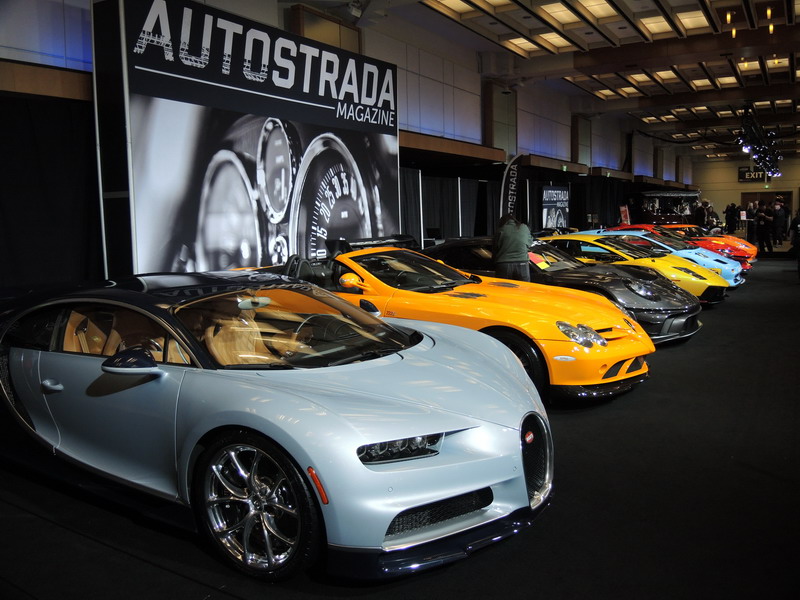 Autostrada Magazine display at the Canadian International AutoShow in Toronto.