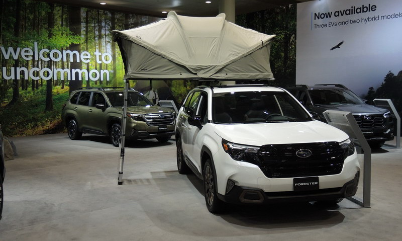 The 2026 Subaru Forrester invites you to discover "uncommon" at the display on level 200 of the MTCC North Building.