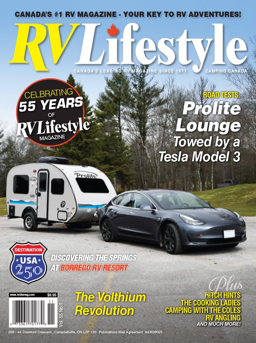 RV Lifestyle 55-1: Prolite Lounge RV Lifestyle magazine