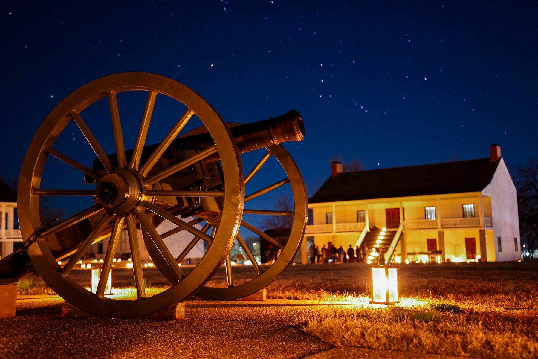 Canon at Fort Scott National Historic Site