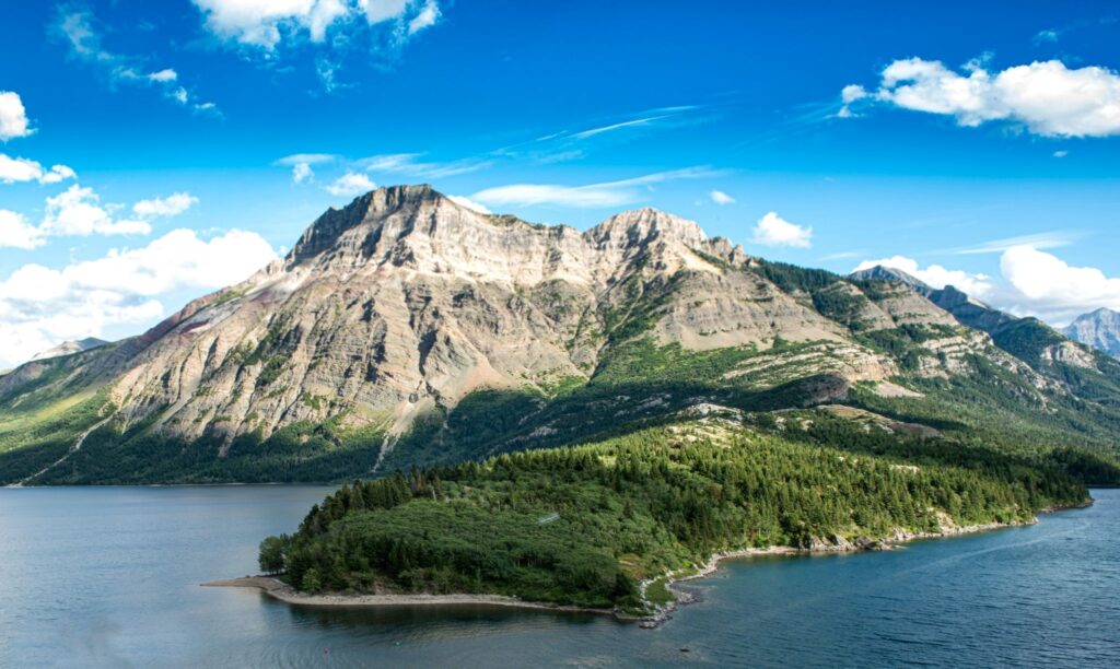 Waterton Lakes National Park, offering a more peaceful alternative to Canada’s busier park destinations. Image from Unsplash.