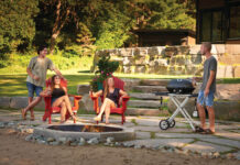 The Best Places to Fire Up the Grill The Napoleon TravelQ PRO with Scissor Cart allows you to bring professional grilling anywhere with a convenient portable package.